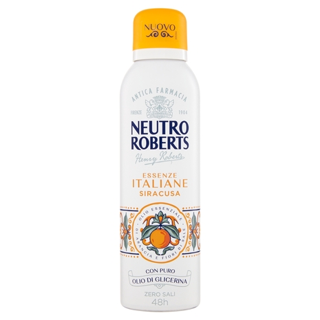 Neutro Roberts Essenze Italiane Siracusa Olio Essenziale di Arancia e Fiori di Sale 200 ml